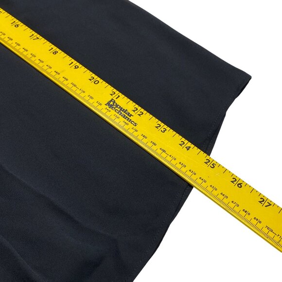 Simply Vera Want XS Black Sleeveless V-Neck‎ Blouse Flowy Breezy Evening - Picture 12 of 12